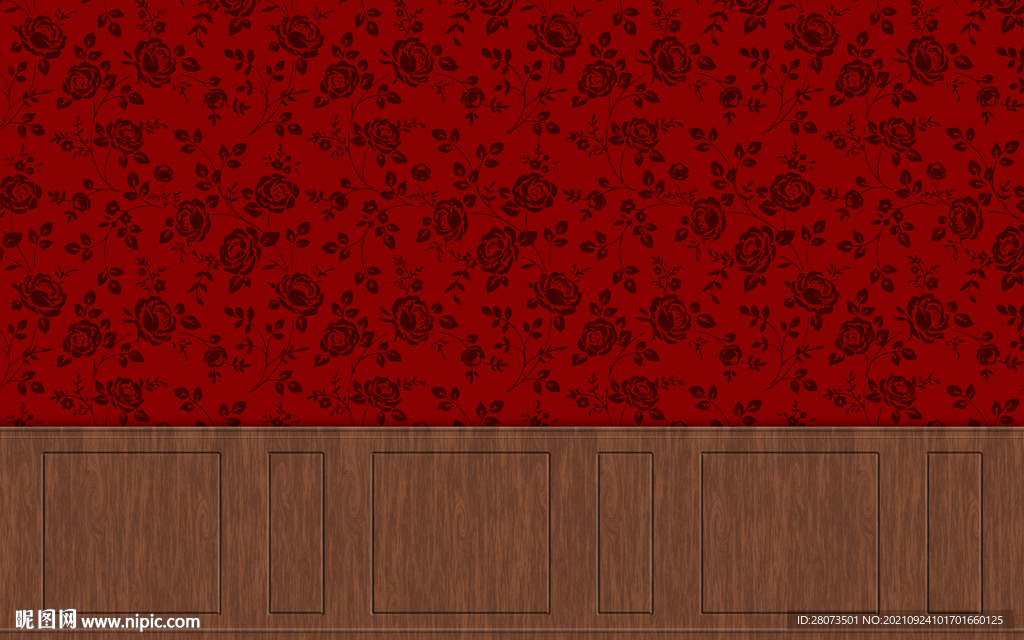 复古网红打卡地背景墙