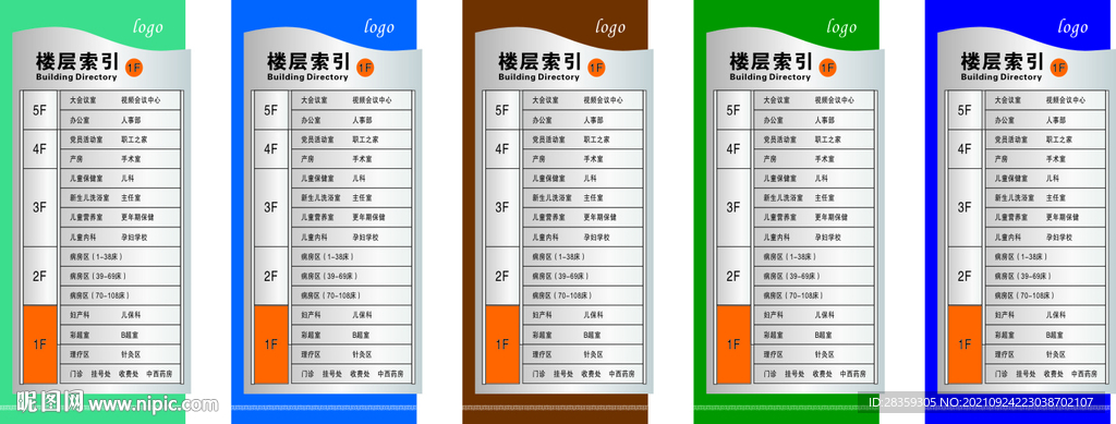楼层牌