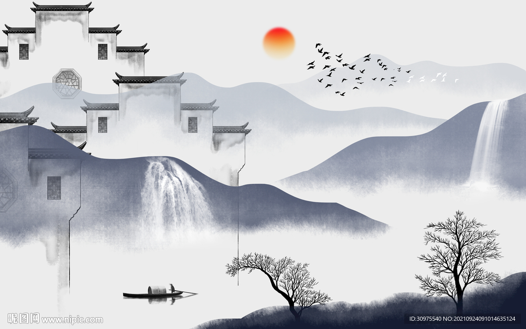 徽派山水