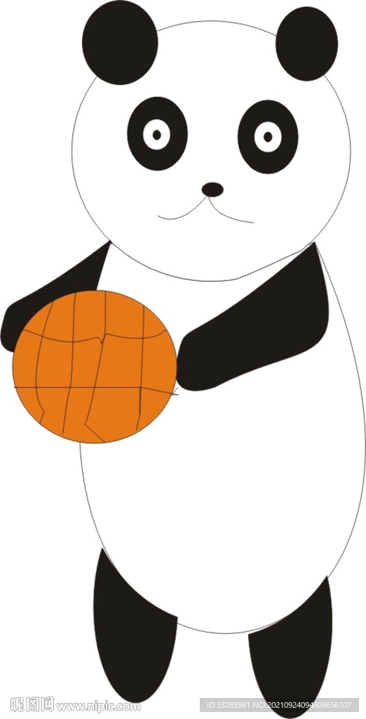 熊猫爱打球