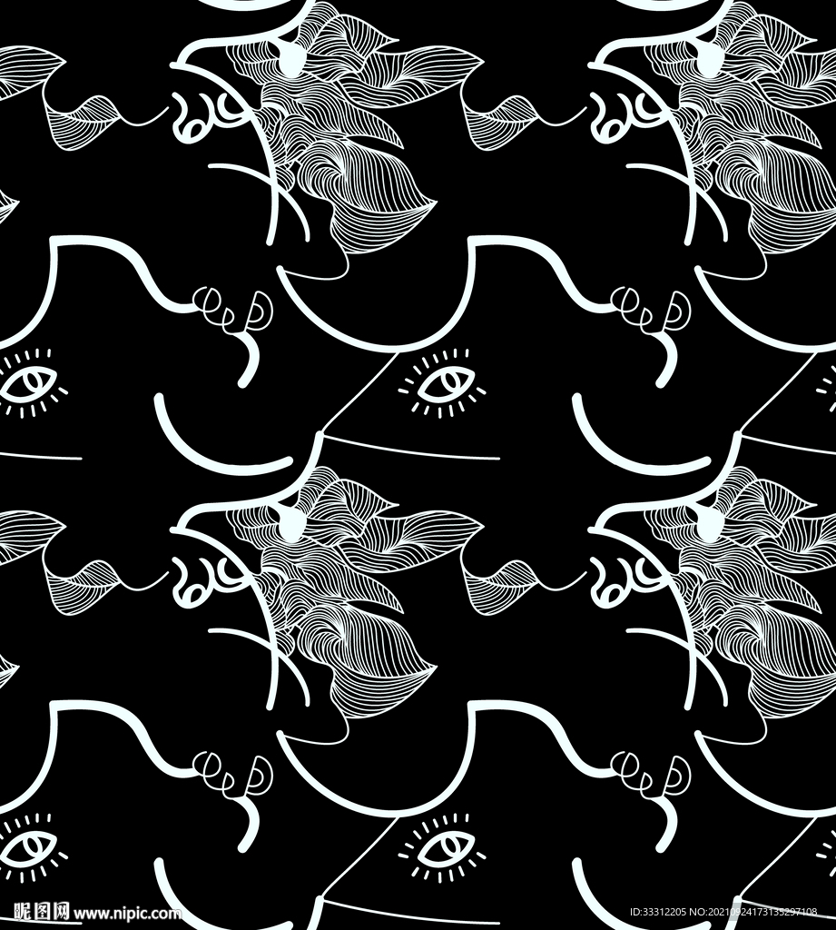 乱花 底纹 叶子 大牌女装  