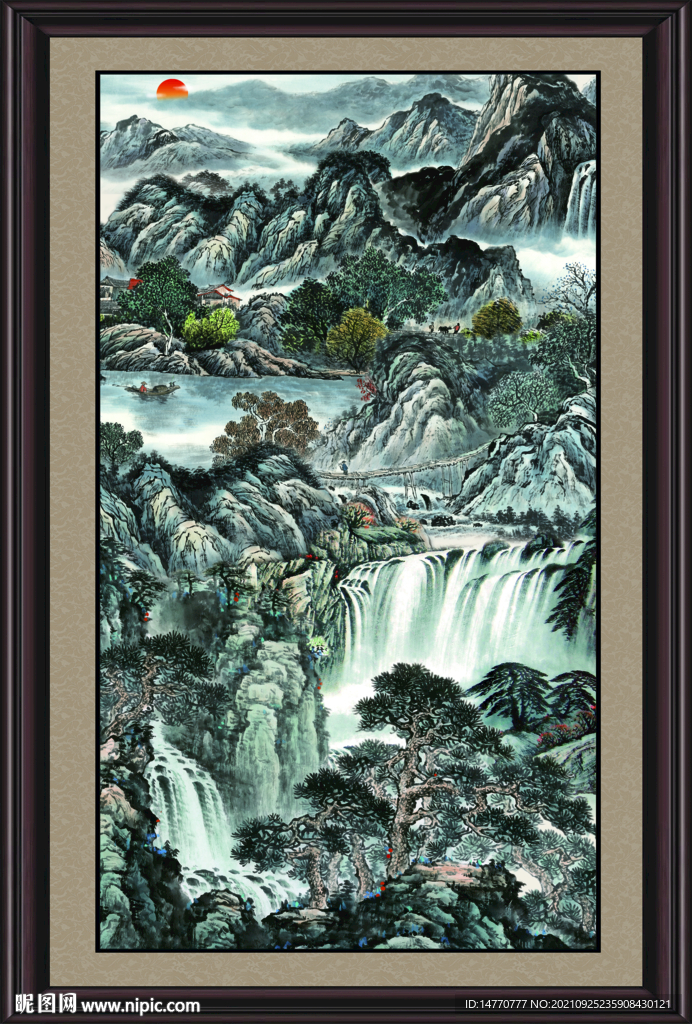 山水画 