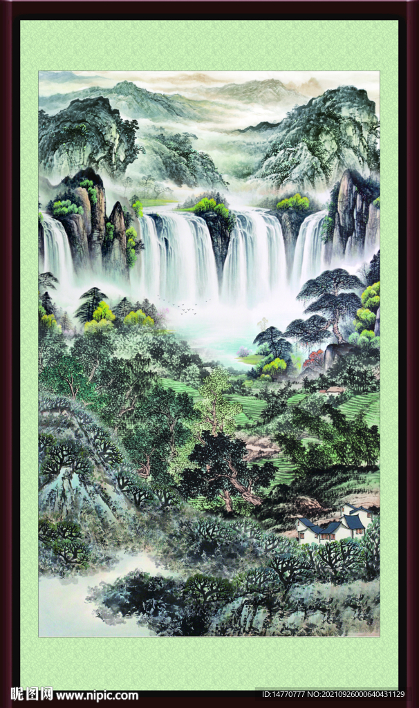 山水风景图