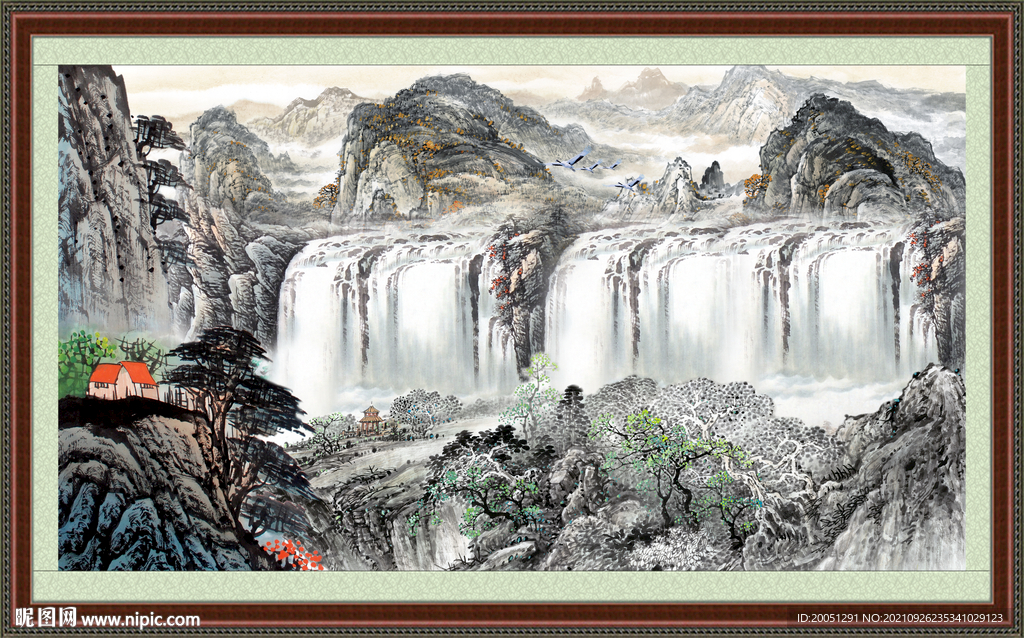 风水画 