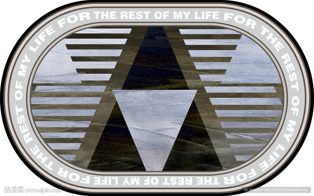 现代简约北欧椭圆形地毯    