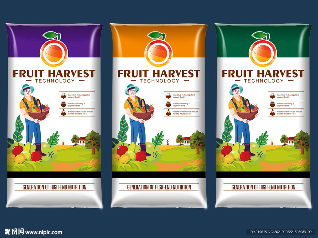 肥料包装 平面图