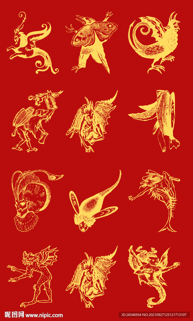 中国风动物图案