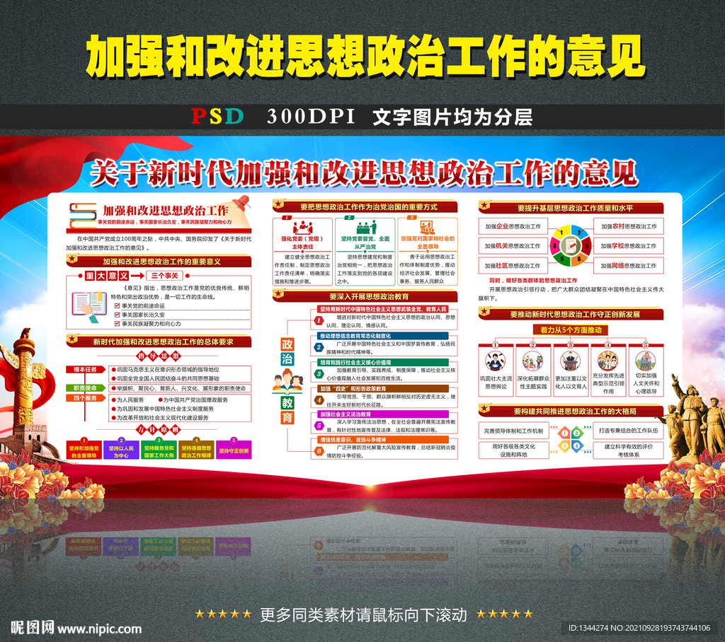 加强和改进思想政治工作的意见