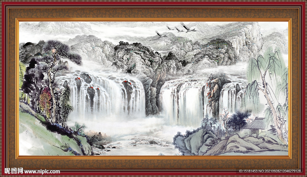 山水画 