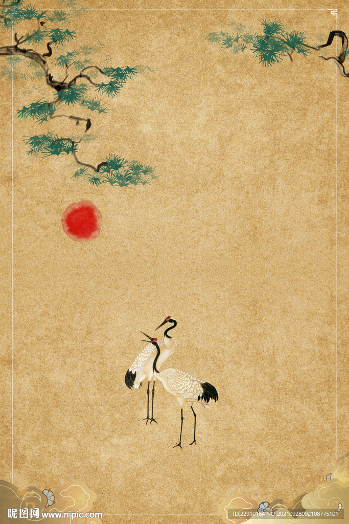 中式古典背景 