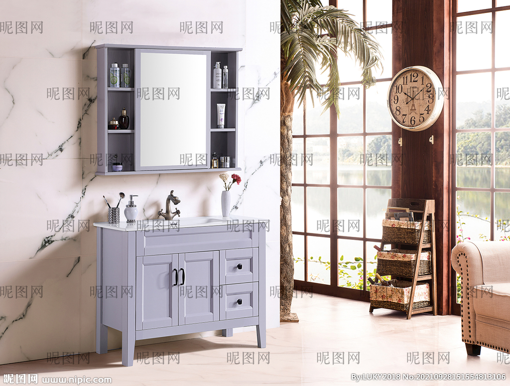 浴室柜图片 