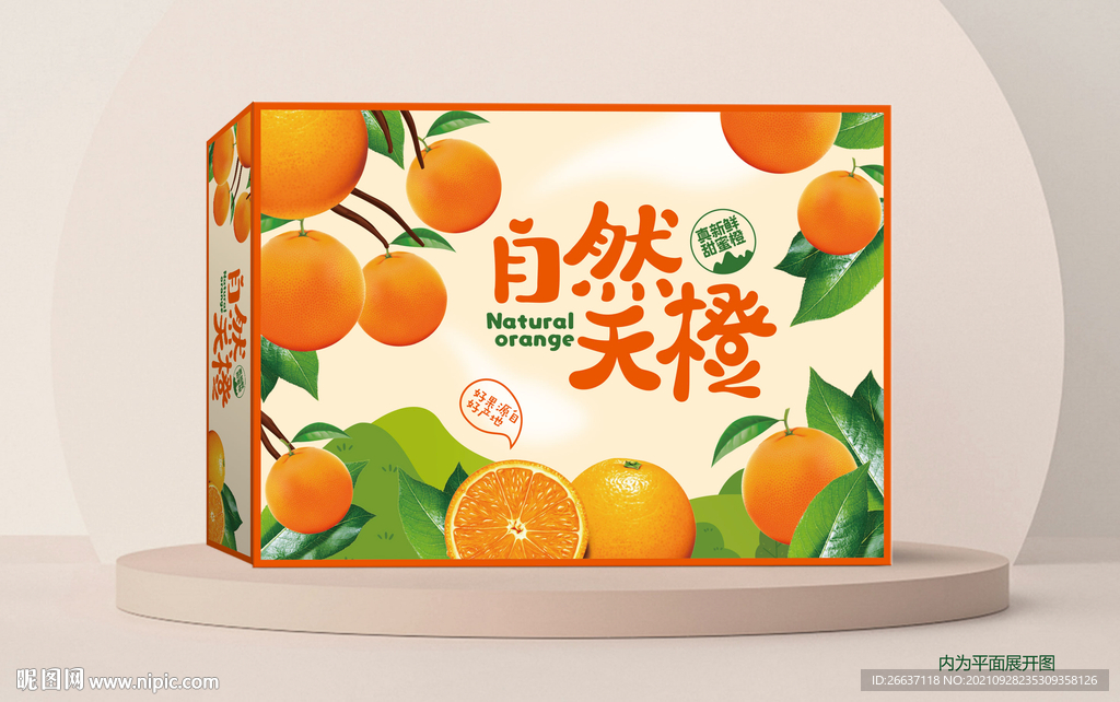 橙子包装 橙子礼盒