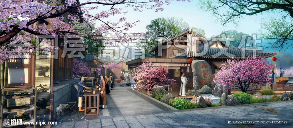 古镇街市