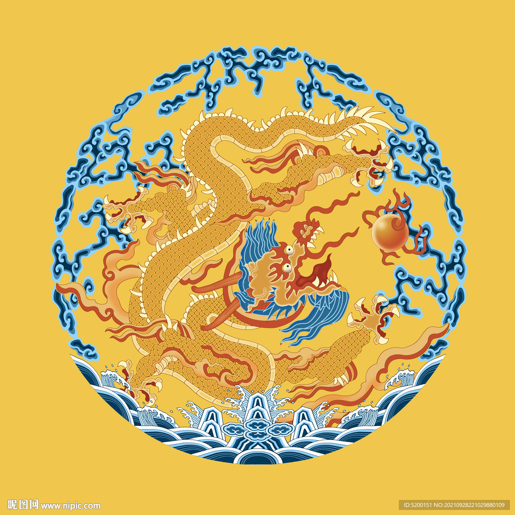 中国传统龙纹 