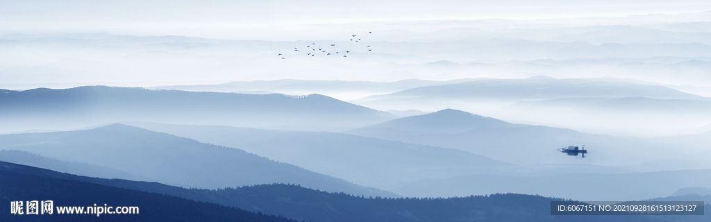 新中式山水画
