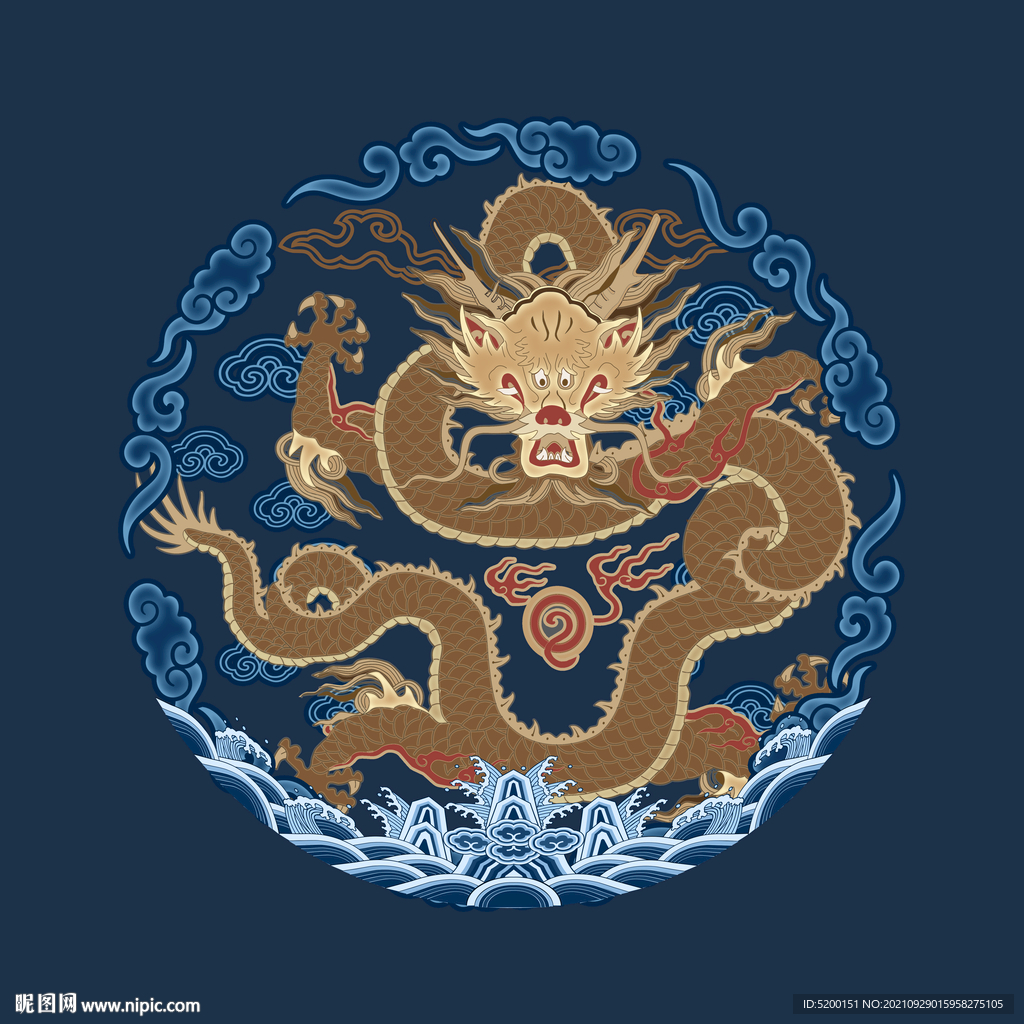 中国传统龙纹 
