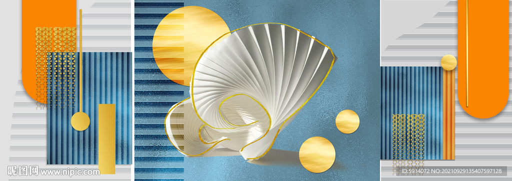 晶瓷画 抽象画 立体画