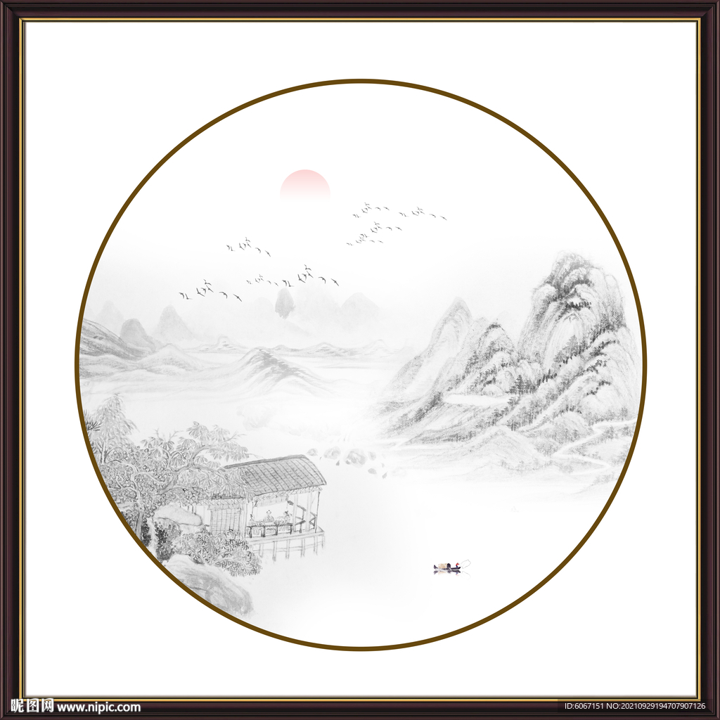 水墨画