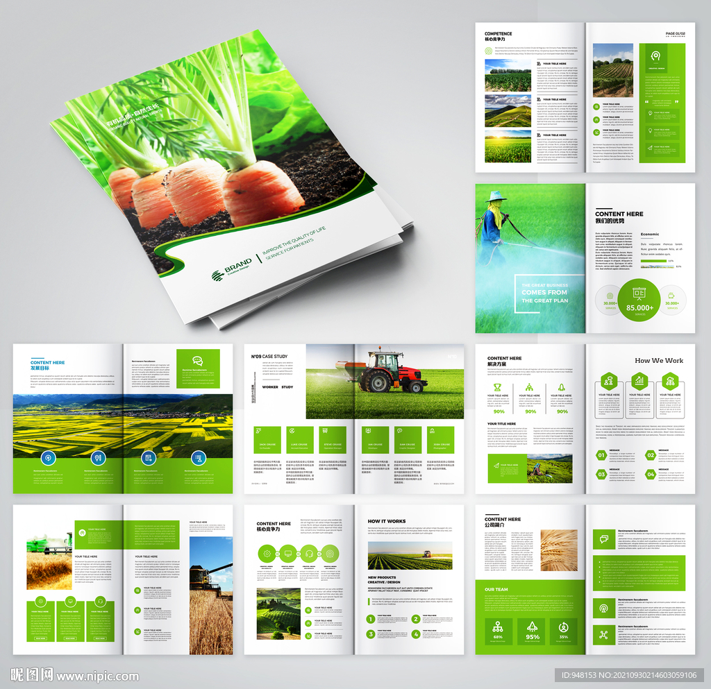 农业画册 农产品宣传册