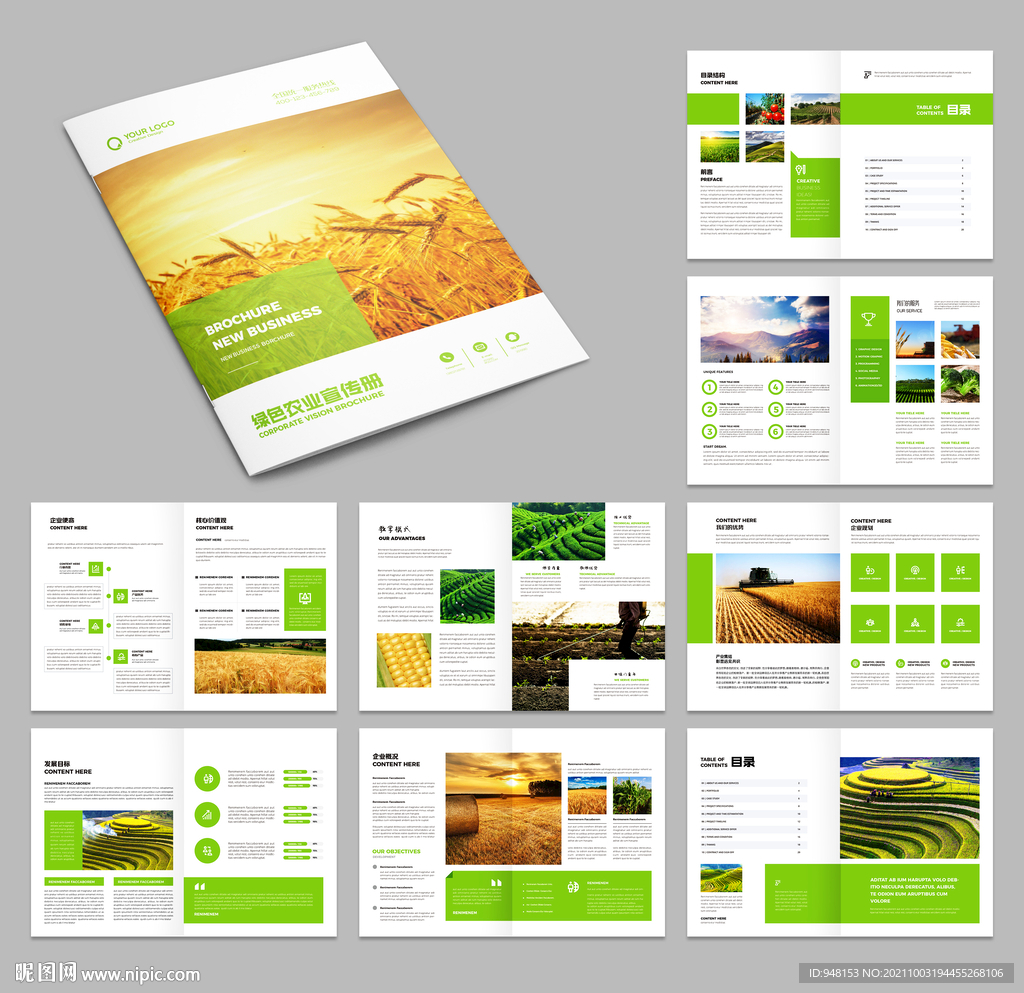 农业画册 农产品宣传册