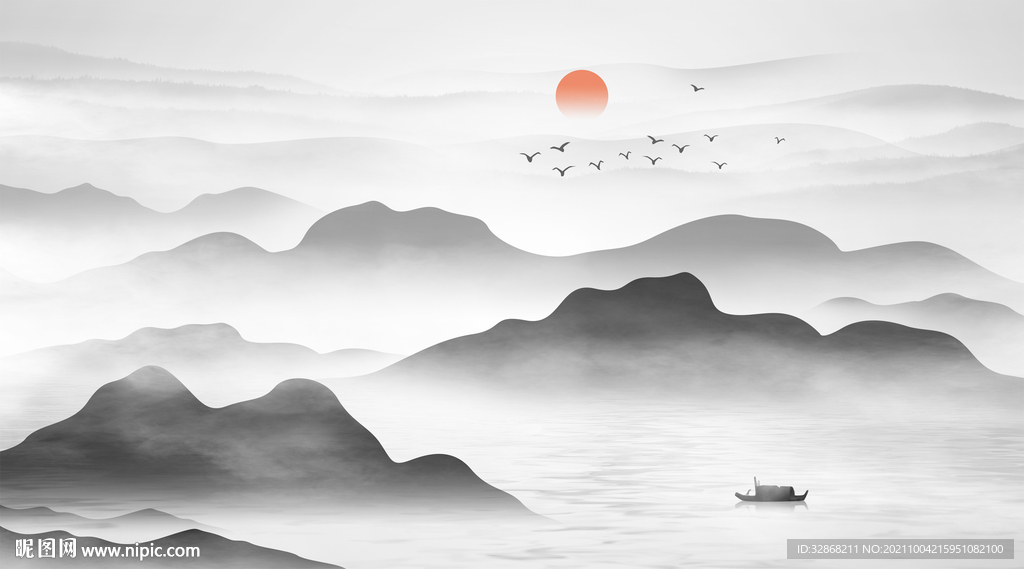 水墨山水