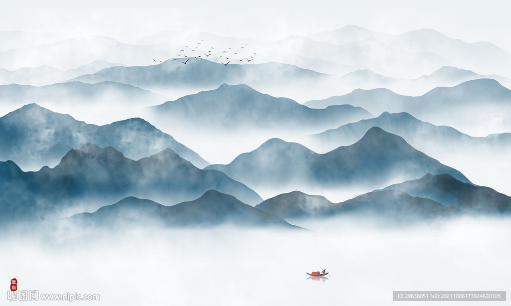 水墨山水