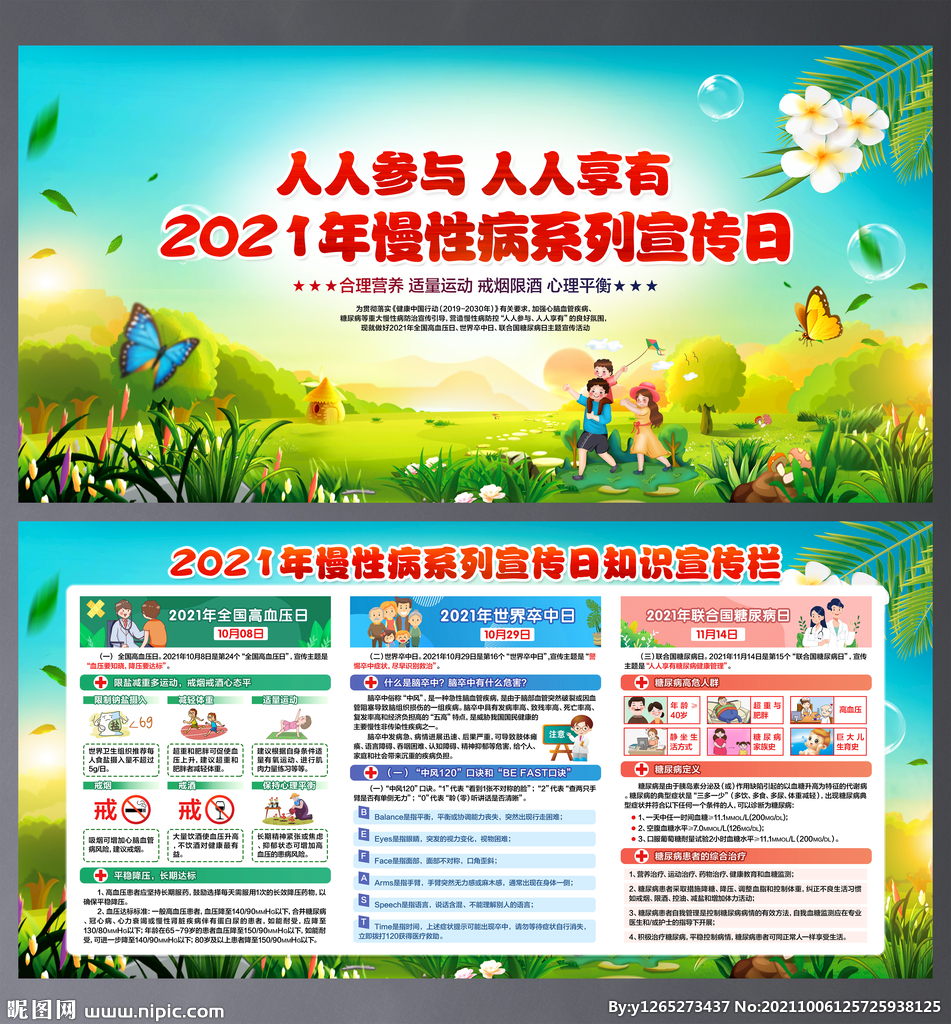 2021年慢性病系列宣传日