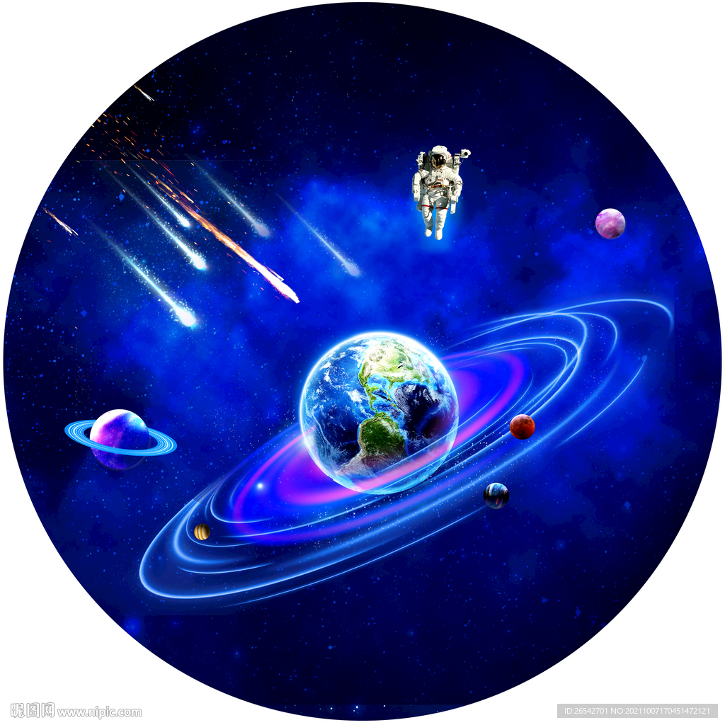太空星球背景