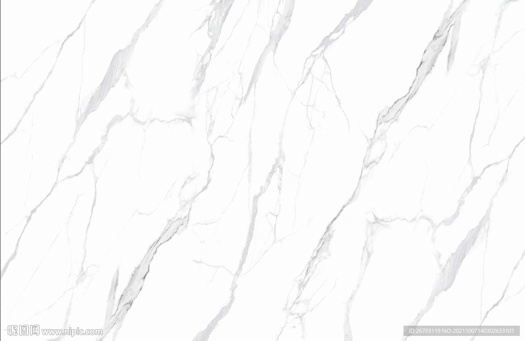 简约现代白石纹大理石电视背景墙