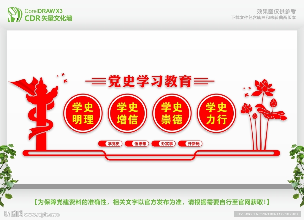 党史教育展板