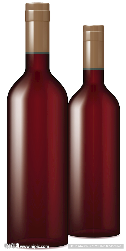 红酒瓶样机