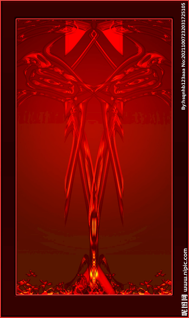 高清玄关双喜图