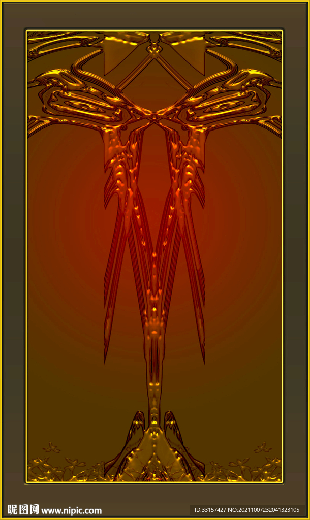 玄关双喜高清质感图