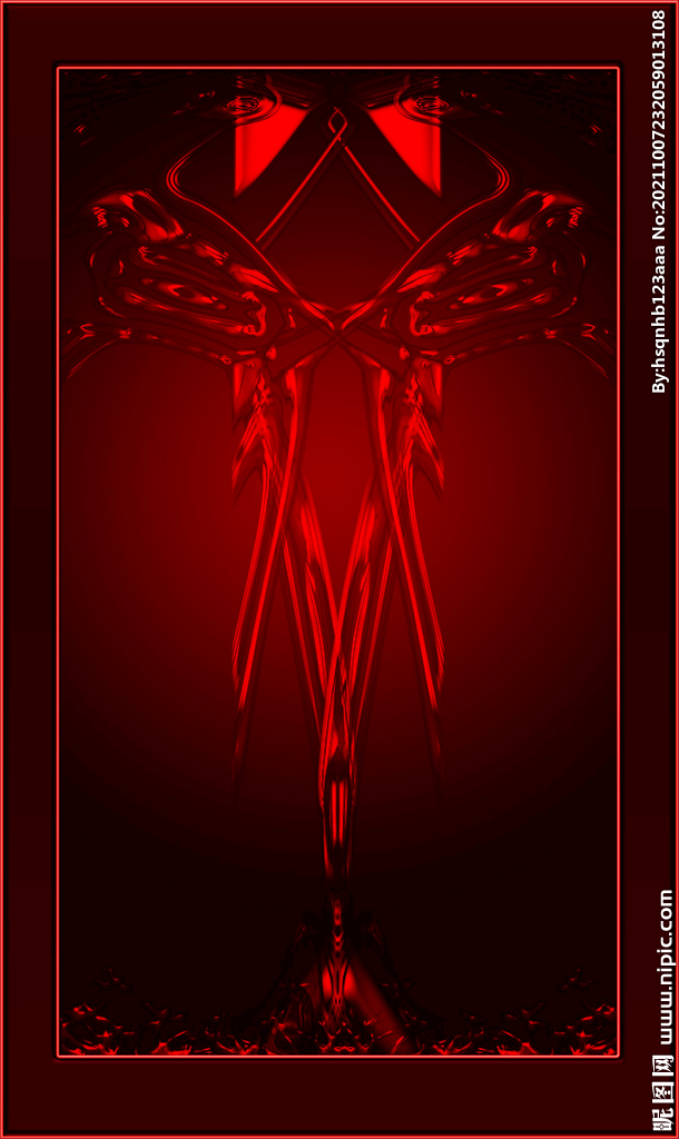 创意高清玄关双喜图