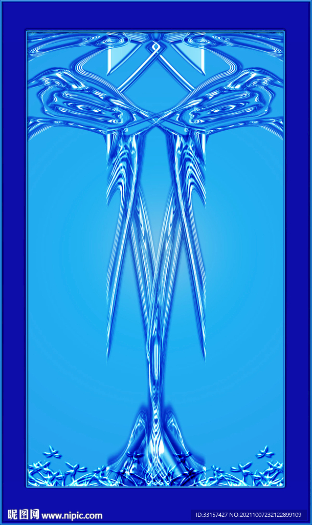 玄关高清双喜图