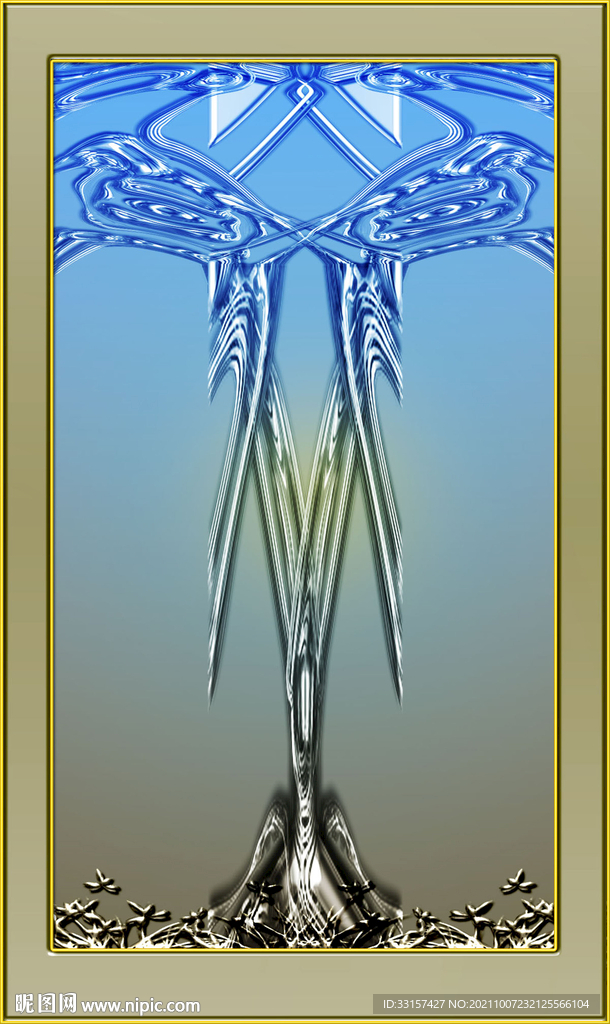 质感玄关双喜高清图