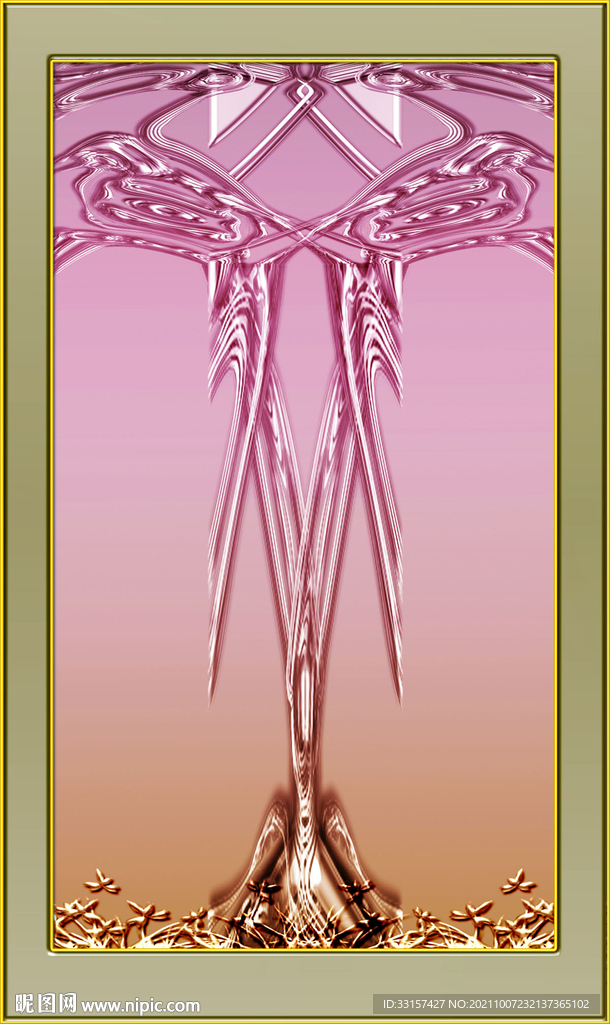 高清玄关双喜图