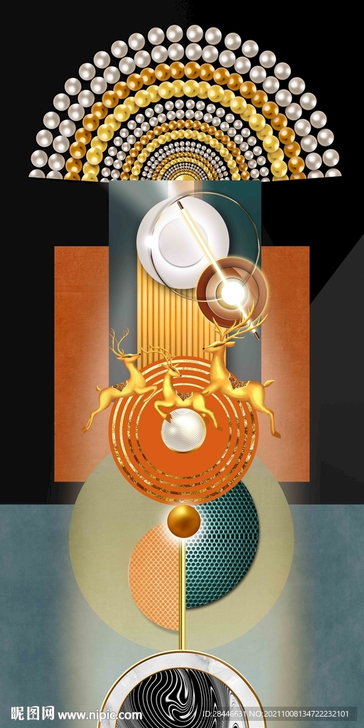 玄关装饰画背景墙