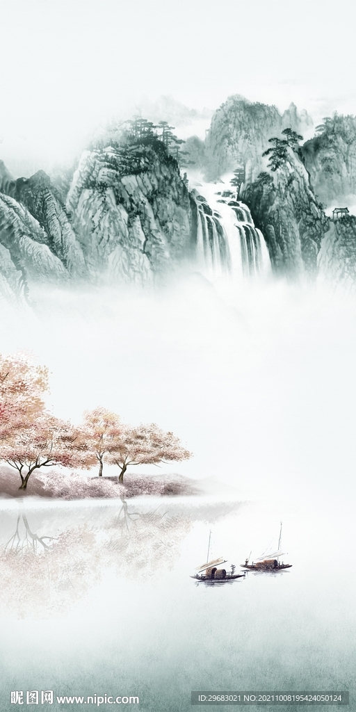 高端玄关背景图 TIF分层画