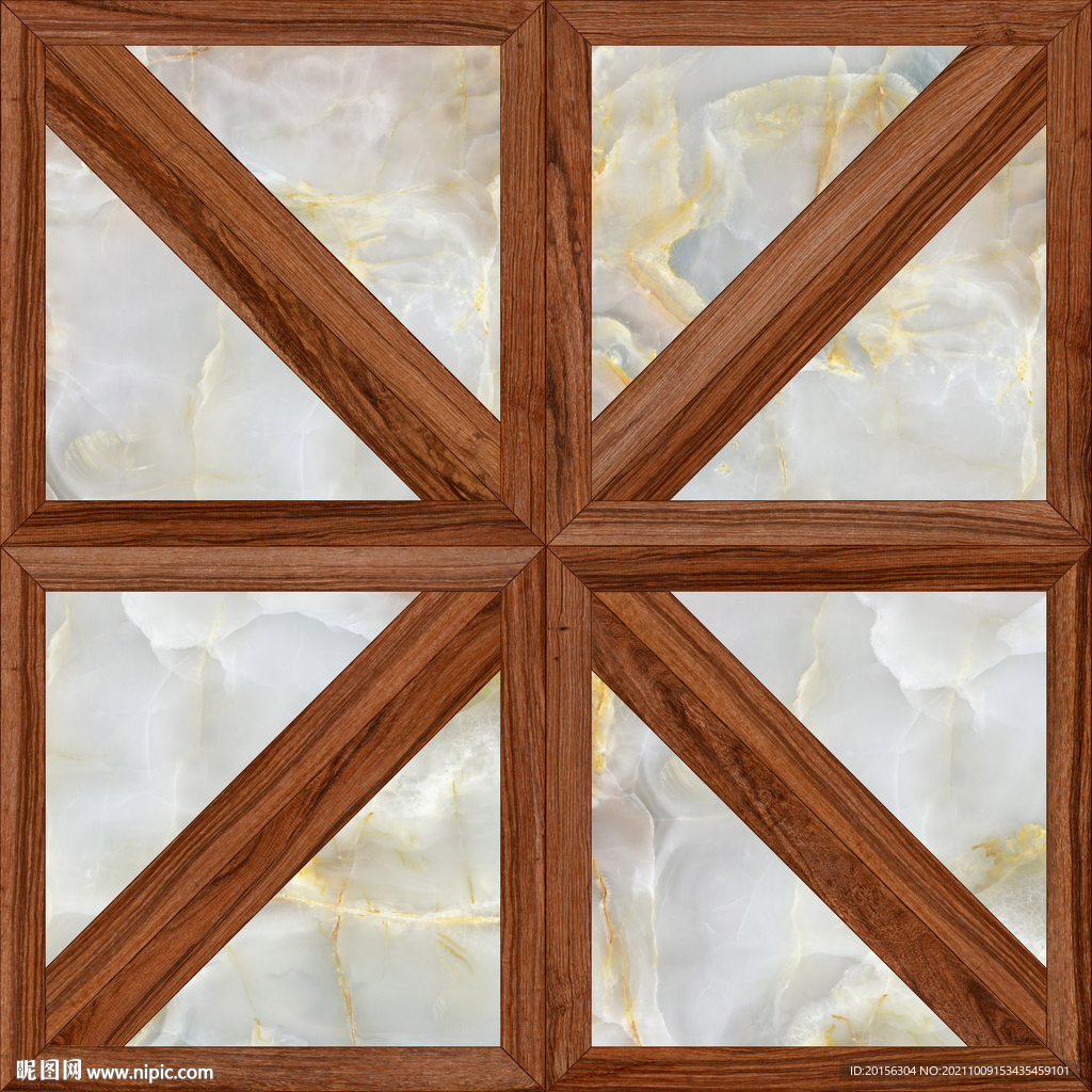 木纹大理石拼花通道分色文件