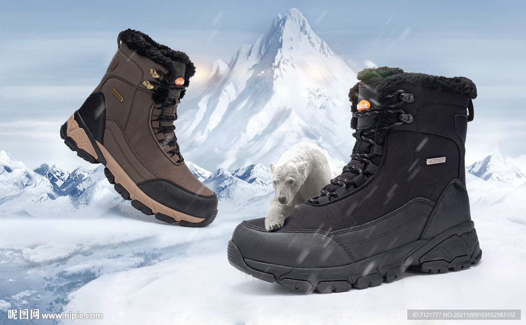 雪地靴海报