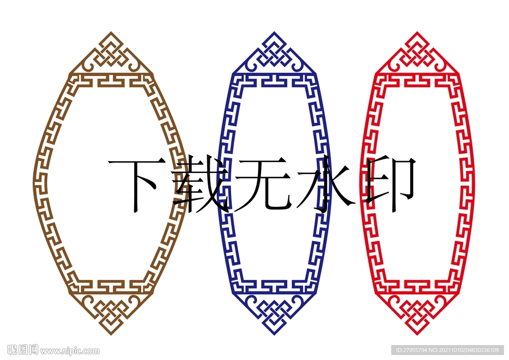 标题框矢量