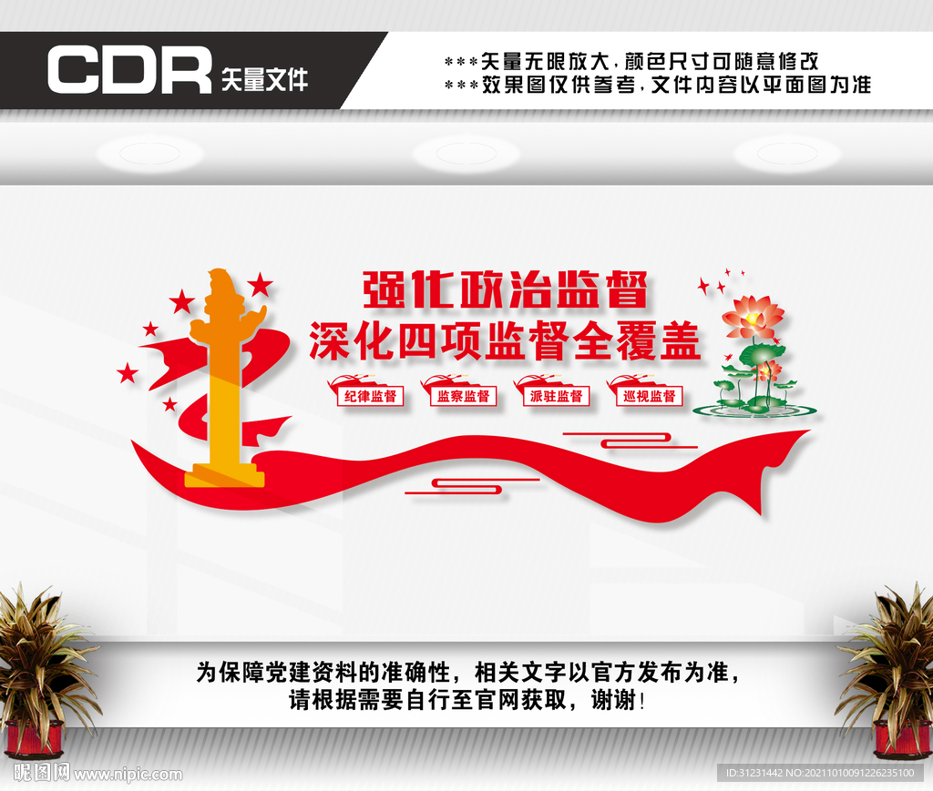 四项监督文化墙
