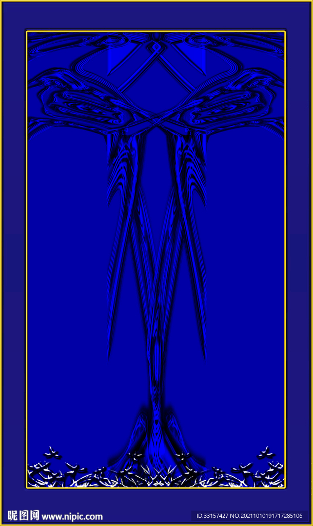 双喜登枝玄关高清图