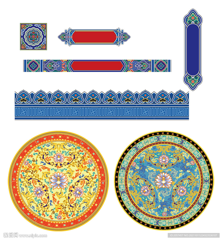 皇家花纹富贵横纹传统