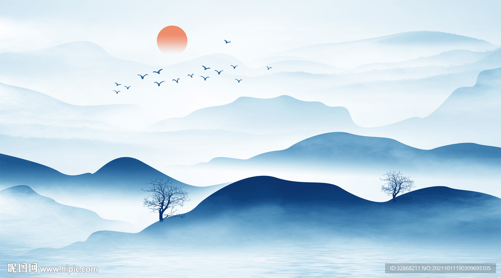 意境水墨画