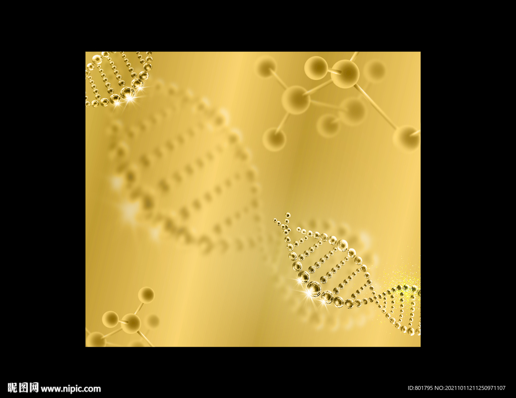 基因链 药分子医学DNA益生菌