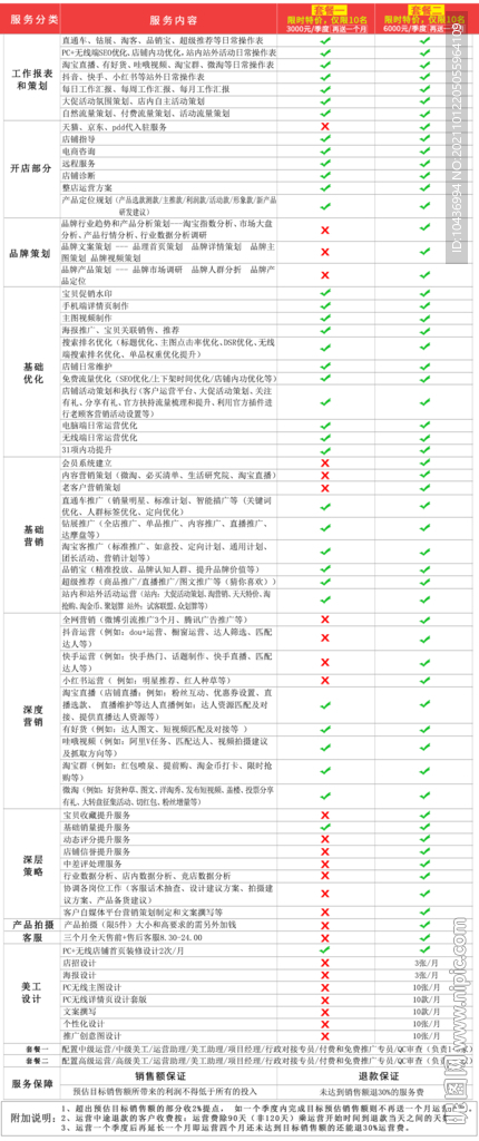 网站代运营代托管代管理运营套餐