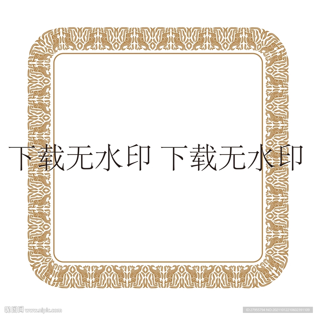 鸟纹图吉祥