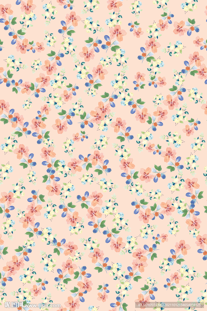 手绘花